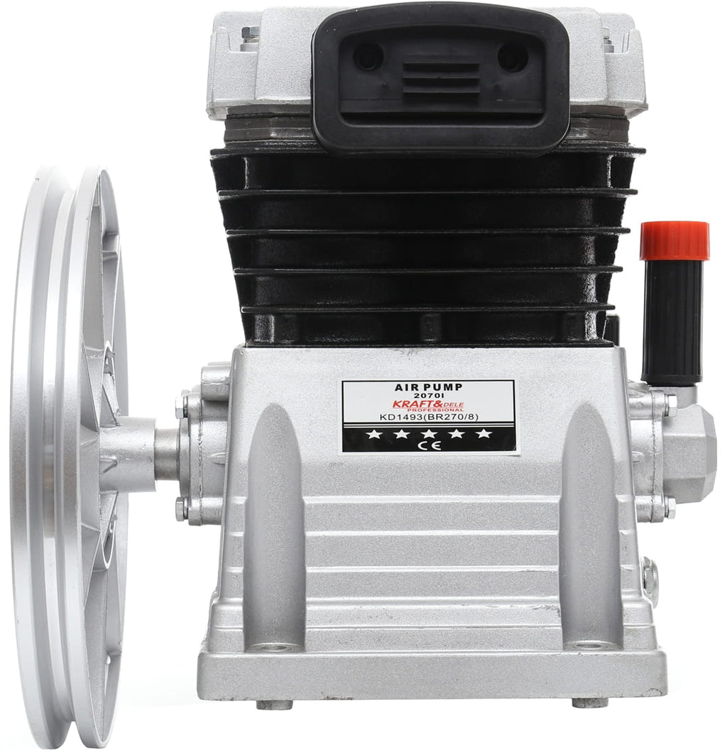 Cap Compresor de Aer 3kW 2 Pistoane, Kraft&Dele KD1493