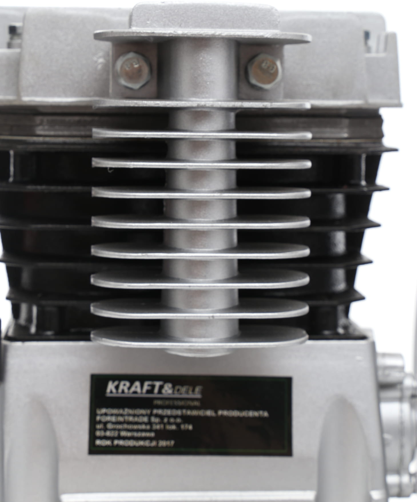 Cap Compresor de Aer 3kW 2 Pistoane, Kraft&Dele KD1493