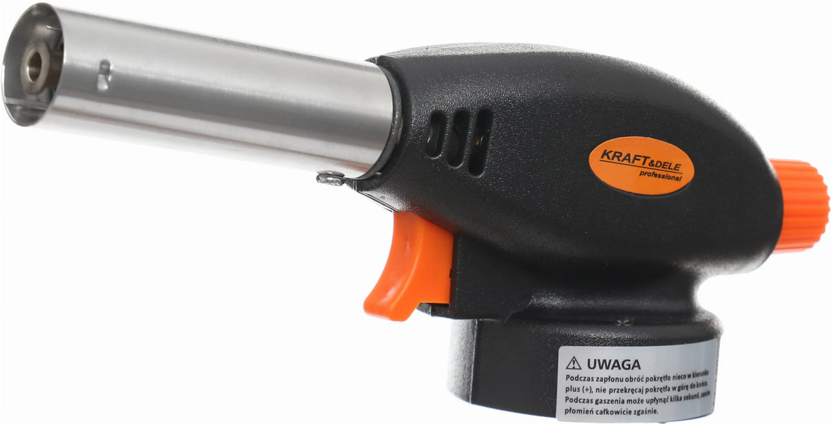 Arzator Gaz pentru Lipit cu Aprindere Piezo Reglabil, Kraft&Dele KD10381