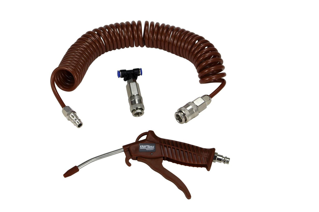 Pistol Suflat Aer Comprimat Set 6mm Furtun si Teu, Kraft&Dele KD2120