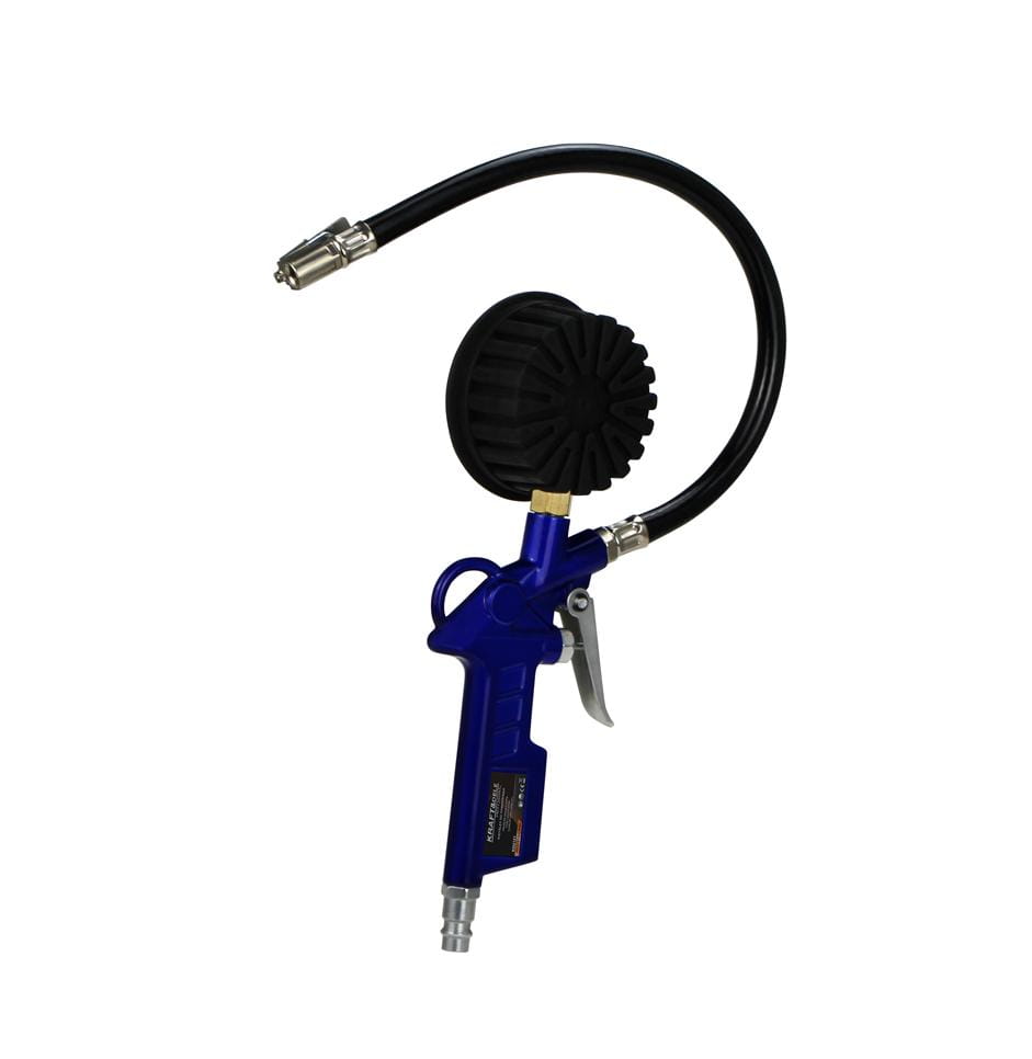 Pistol de Umflat Roti cu Furtun si Manometru, Kraft&Dele KD2121