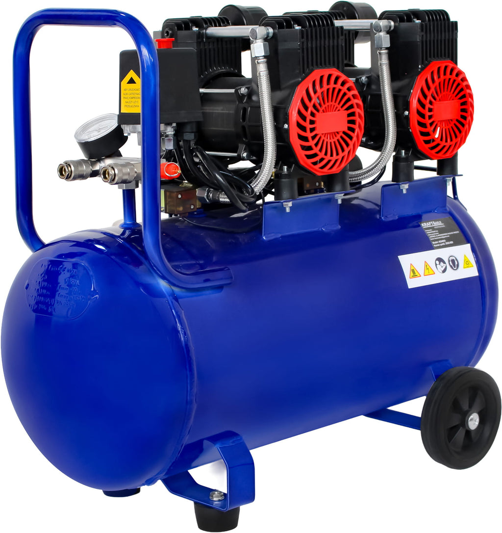 Kompresor Bezolejowy 50L 230V 3000W KD4093 3