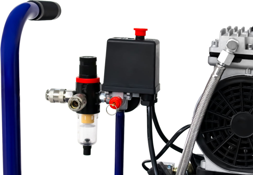 Kompresor Bezolejowy 100L 3000W 582L/min KD4053 8
