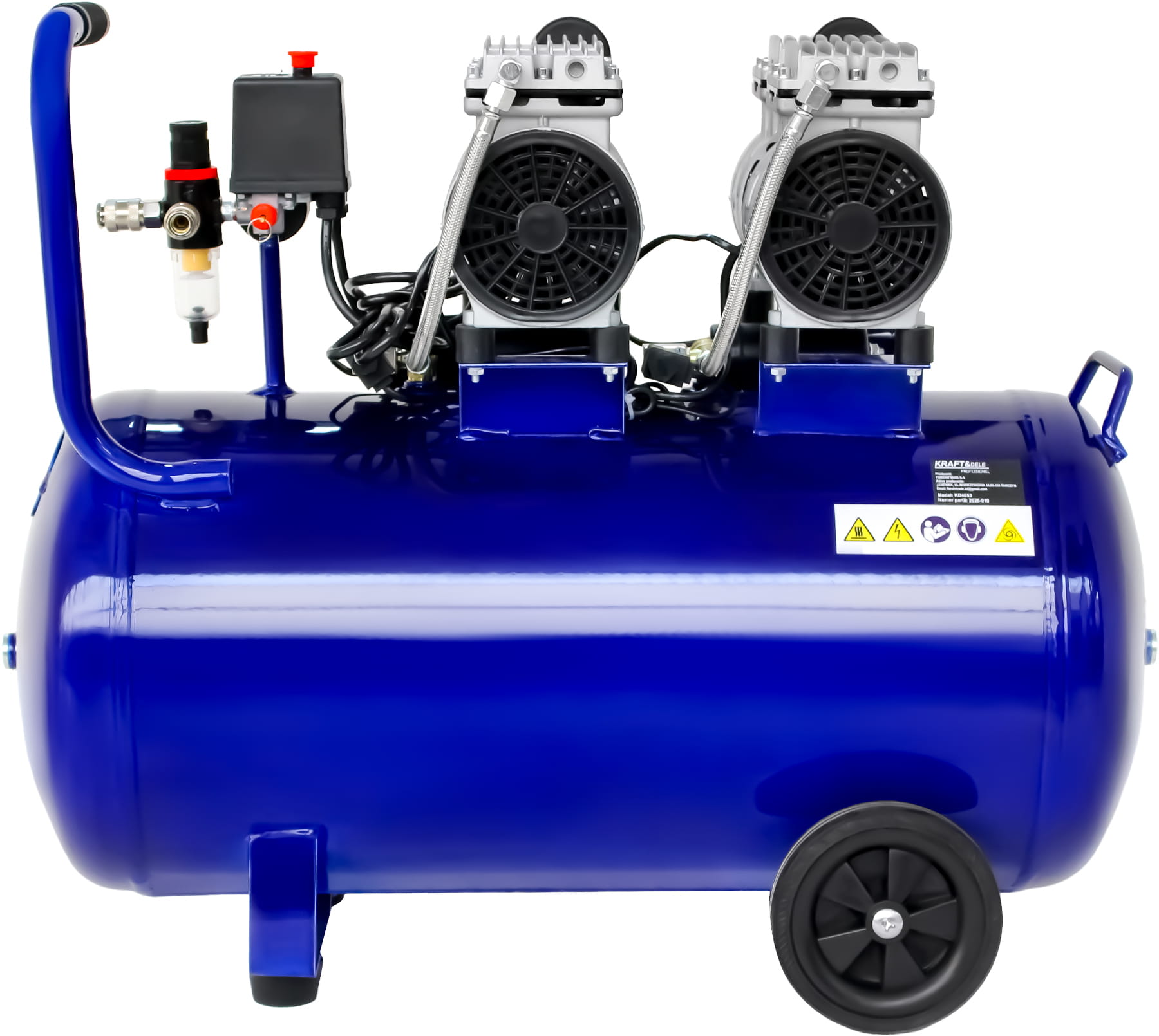 Kompresor Bezolejowy 100L 3000W 582L/min KD4053 4