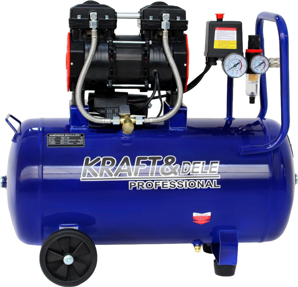 Compresor Aer Fara Ulei 1500W 50L 8bar 290L/min, Kraft&Dele KD4052