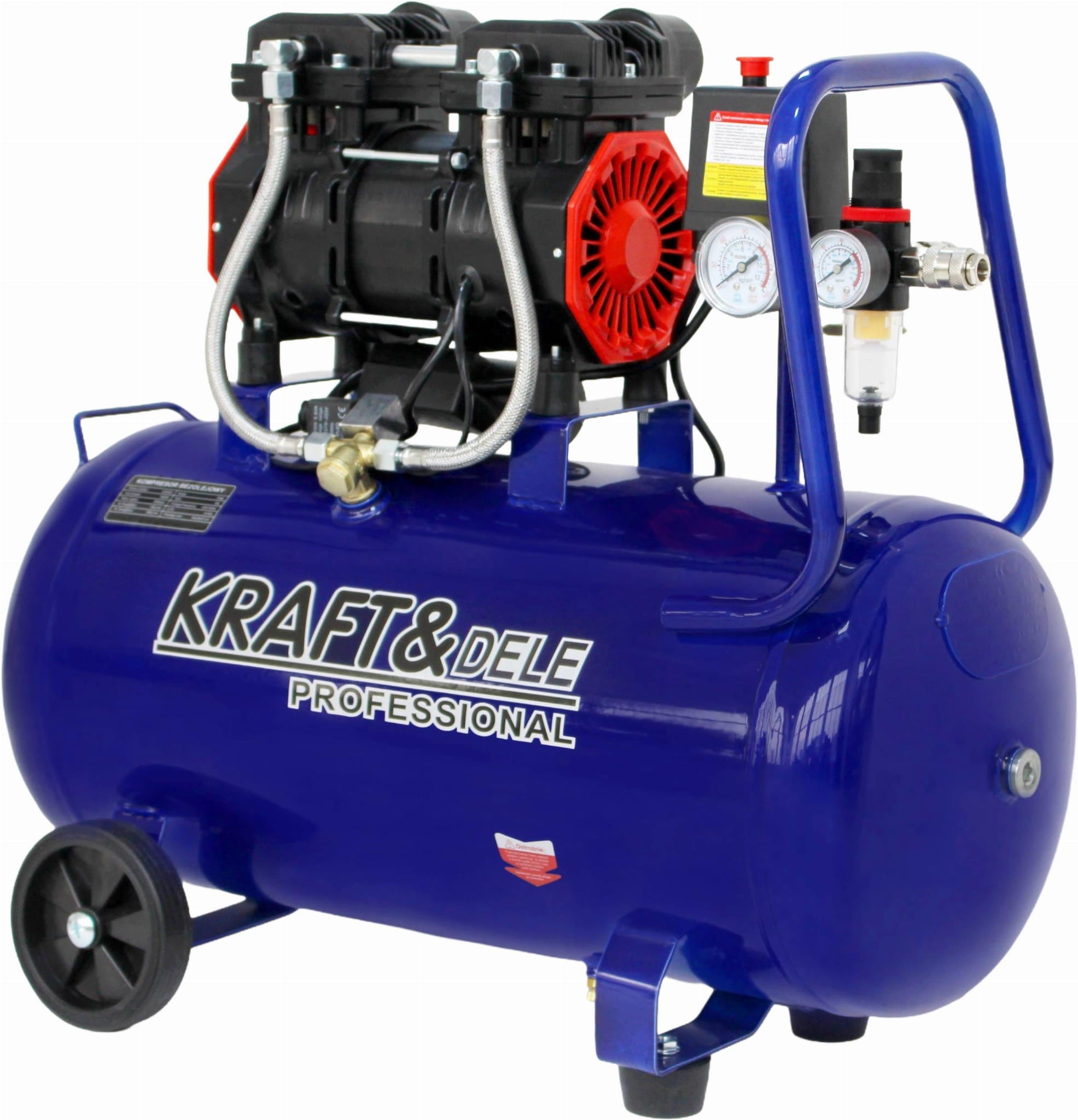KOMPRESOR BEZOLEJOWY 50L 1500W 290L/min KD4052 2