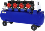 KOMPRESOR BEZOLEJOWY NIEBIESKI 120L 4 TŁOKI 230V 7kW KD4095 4