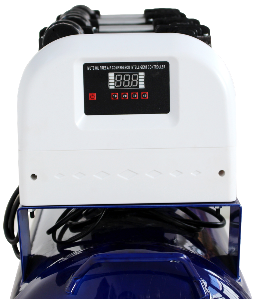 KOMPRESOR BEZOLEJOWY NIEBIESKI 120L 4 TŁOKI 230V 7kW KD4095 7