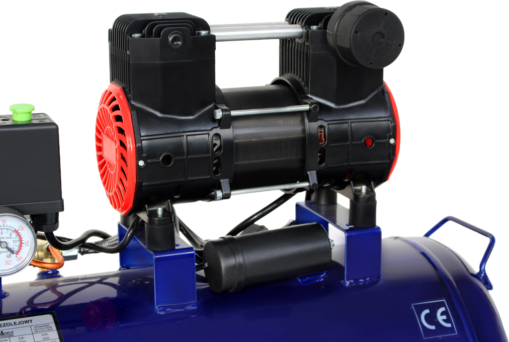 KOMPRESOR BEZOLEJOWY 50L 1500W 230V KD4092 8