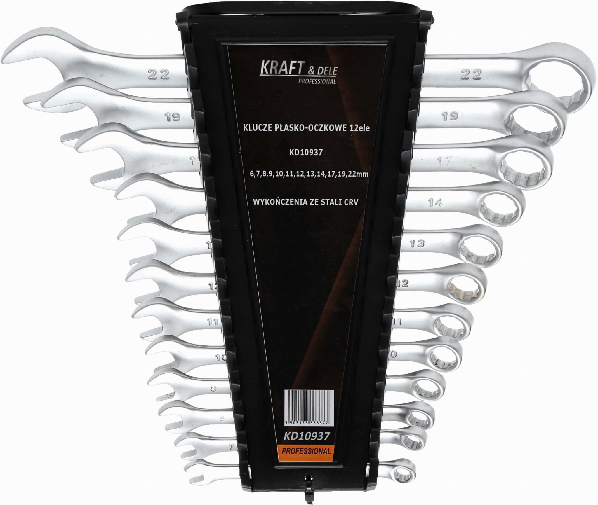 Chei Combinate Fixe-inelare 12 Bucati, Kraft&Dele KD10937