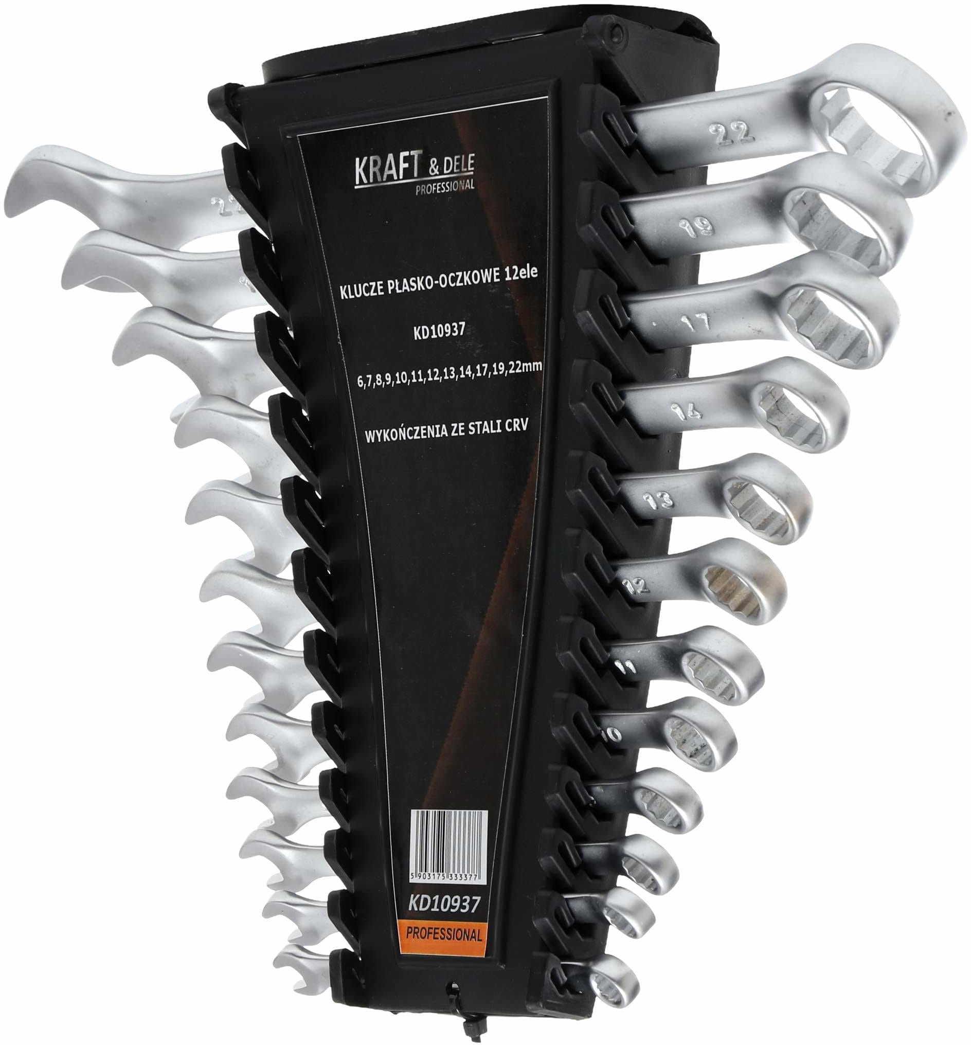 Chei Combinate Fixe-inelare 12 Bucati, Kraft&Dele KD10937