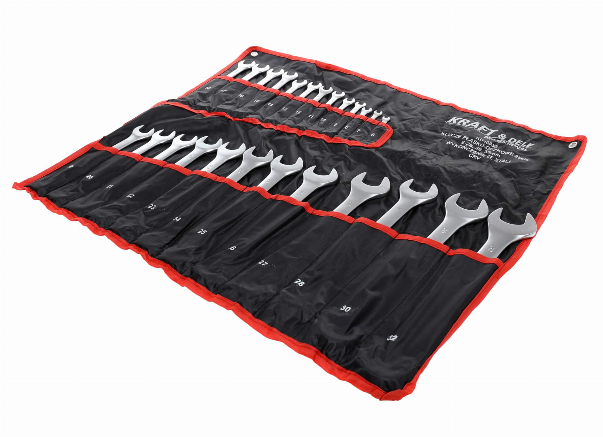 Set de Chei Combinate, 25 Piese 6-32 mm, Kraft&Dele KD10930