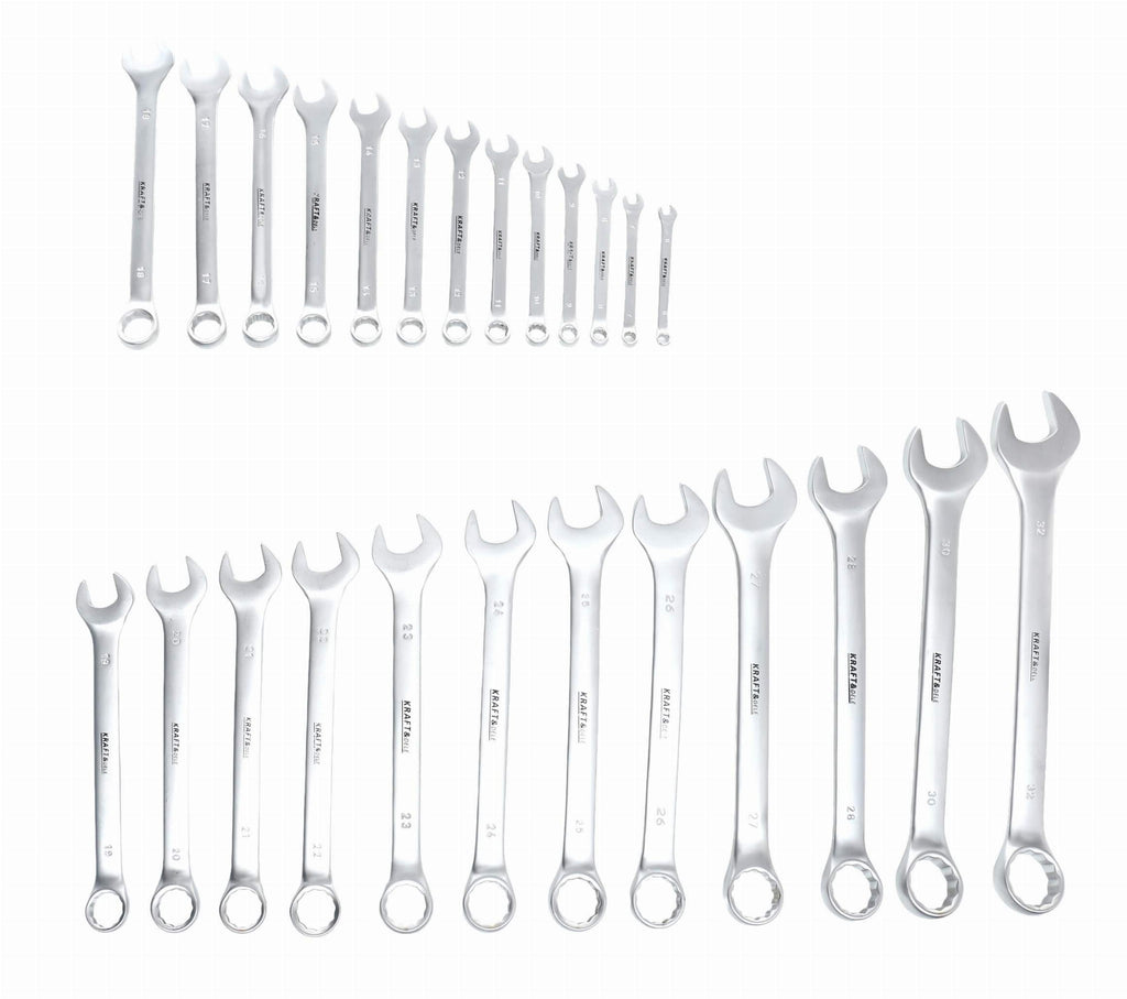 Set de Chei Combinate, 25 Piese 6-32 mm, Kraft&Dele KD10930