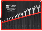 Set Chei Combinate 12 Piese 6-32 mm Otel Cromat, Kraft&Dele KD10926
