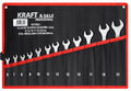 Set Chei Combinate 12 Piese 6-22 mm Otel Cromat, Kraft&Dele KD10921