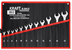 Set Chei Combinate 12 Piese 6-22 mm Otel Cromat, Kraft&Dele KD10921