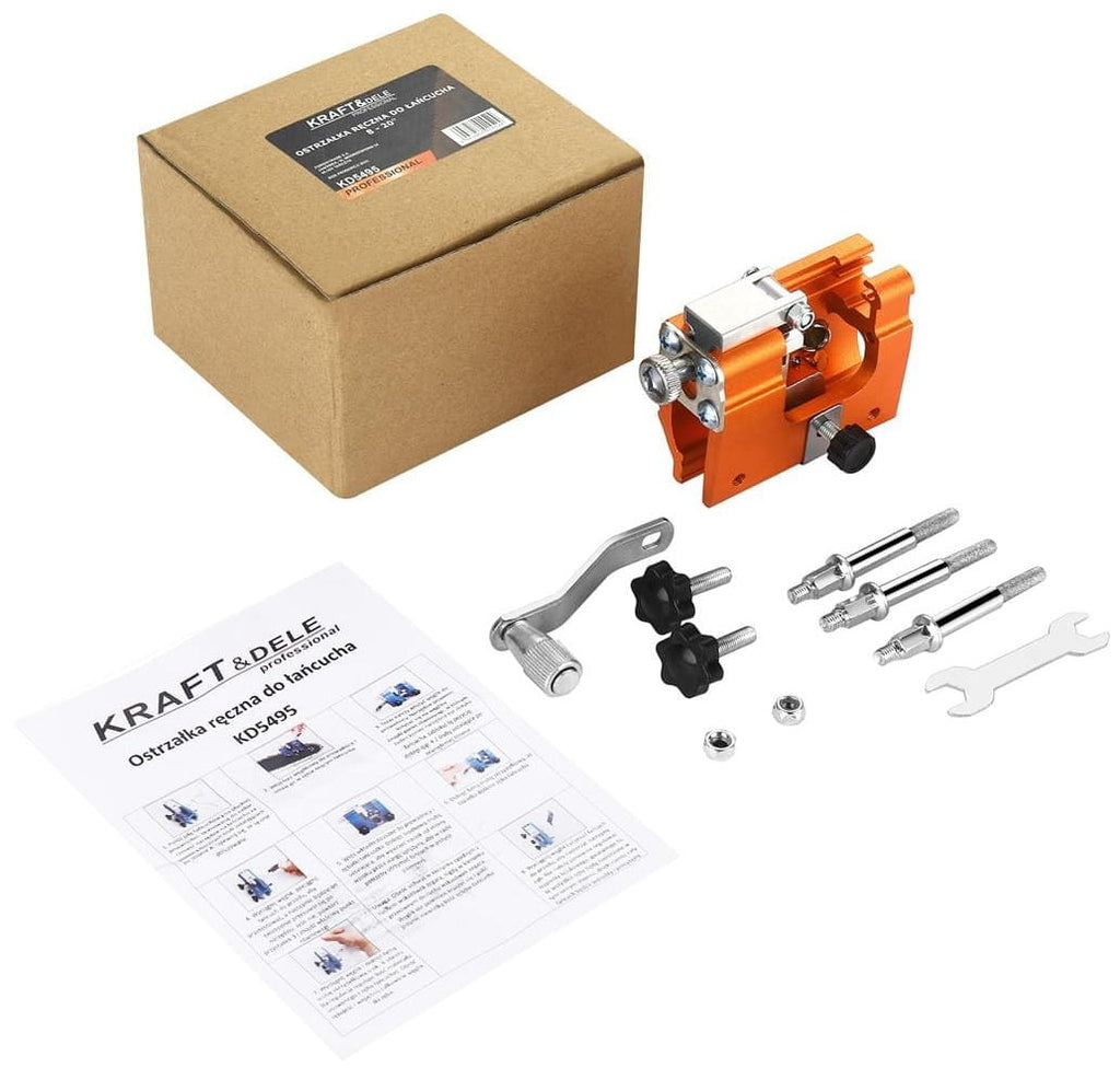 Ascutitor Manual Lant pentru Motoferastrau, Kraft&Dele KD5495