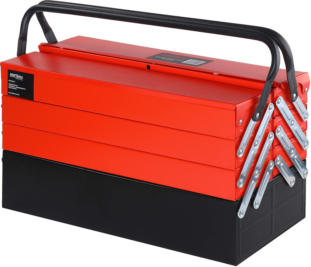 Cutie Scule Metalica 7 Sertare Inchidere cu Lacat, Kraft&Dele KD1074