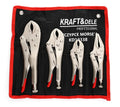 Set 4 Clesti Autoblocanti pentru Atelier, Kraft&Dele KD10338