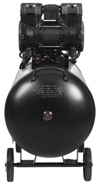 Compresor fara Ulei Silentios , 100L / 2200W X 2 ,528l/m, Kraft&Dele KD4083