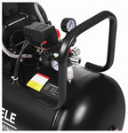 Compresor fara Ulei Silentios , 100L / 2200W X 2 ,528l/m, Kraft&Dele KD4083