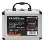 Set Carote Diamantate 6-68mm cu Adaptor M14, Kraft&Dele KD12643