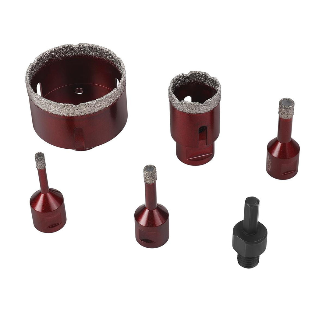 Set Carote Diamantate 6-68mm cu Adaptor M14, Kraft&Dele KD12643