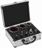 Set Carote Diamantate 6-65mm cu Freza Conica + Adaptor, Kraft&Dele KD12642