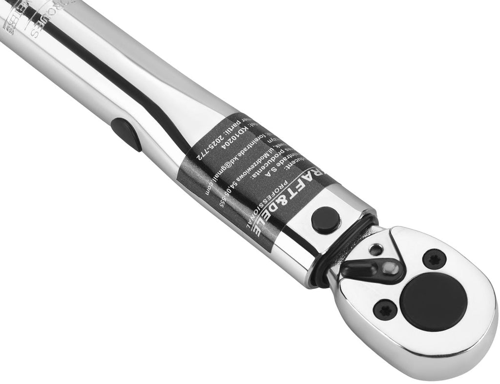 Cheie Dinamometrica 1/4" 5-25Nm, Kraft&Dele KD10204