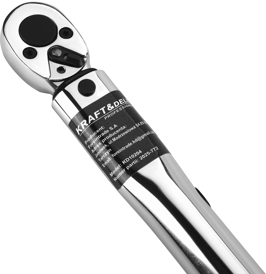 Cheie Dinamometrica 1/4" 5-25Nm, Kraft&Dele KD10204
