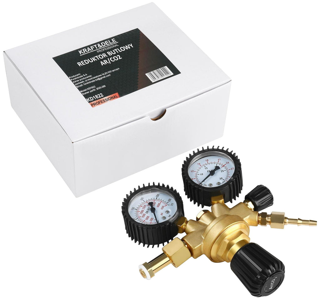 Reductor de Presiune CO2 ,argon, Corgon, 315bar, 31l/min, Kraft&Dele KD1822