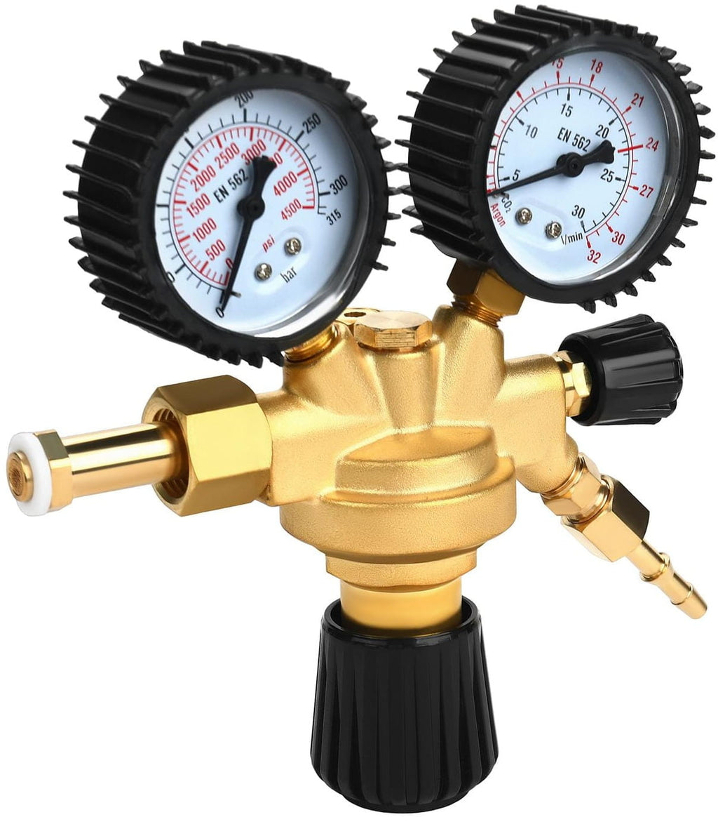 Reductor de Presiune CO2 ,argon, Corgon, 315bar, 31l/min, Kraft&Dele KD1822