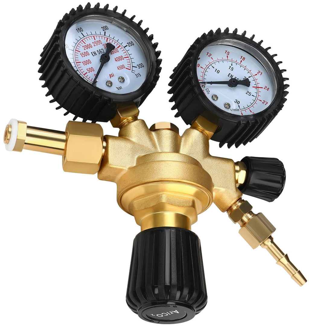 Reductor de Presiune CO2 ,argon, Corgon, 315bar, 31l/min, Kraft&Dele KD1822