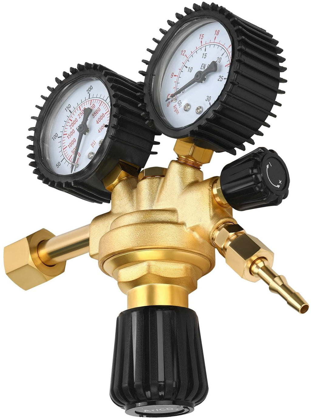 Reductor de Presiune CO2 ,argon, Corgon, 315bar, 31l/min, Kraft&Dele KD1822