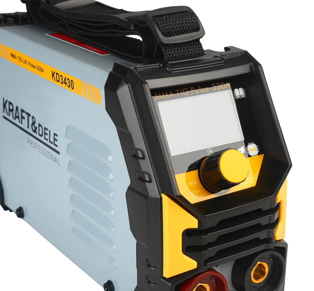 Aparat Sudura Invertor MMA TIG Lift Pulse 330A, Kraft&Dele KD3430