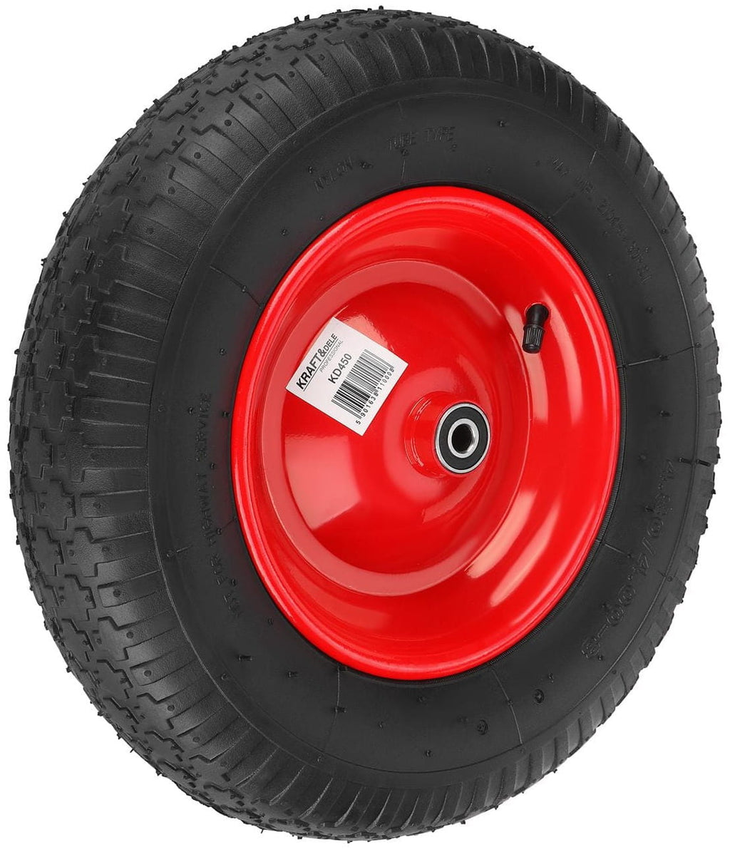 Roata de Roaba cu Ax 4,80/4,00-8 16", Kraft&Dele KD450