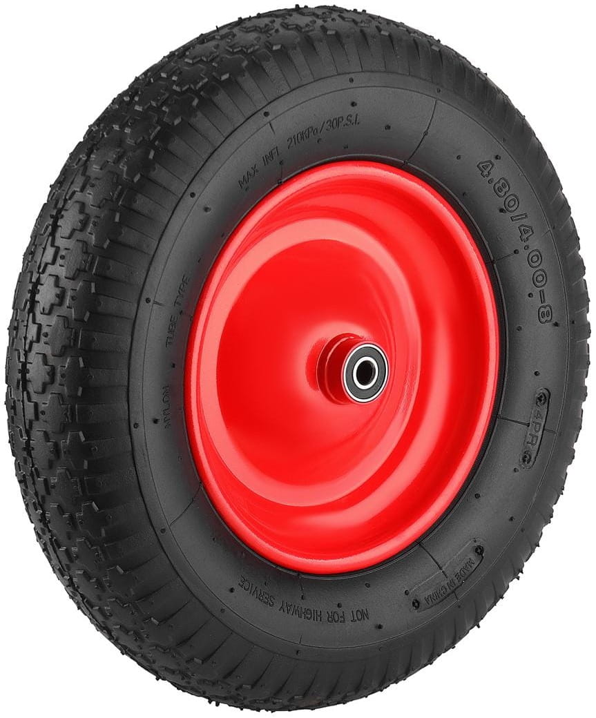 Roata de Roaba cu Ax 4,80/4,00-8 16", Kraft&Dele KD450