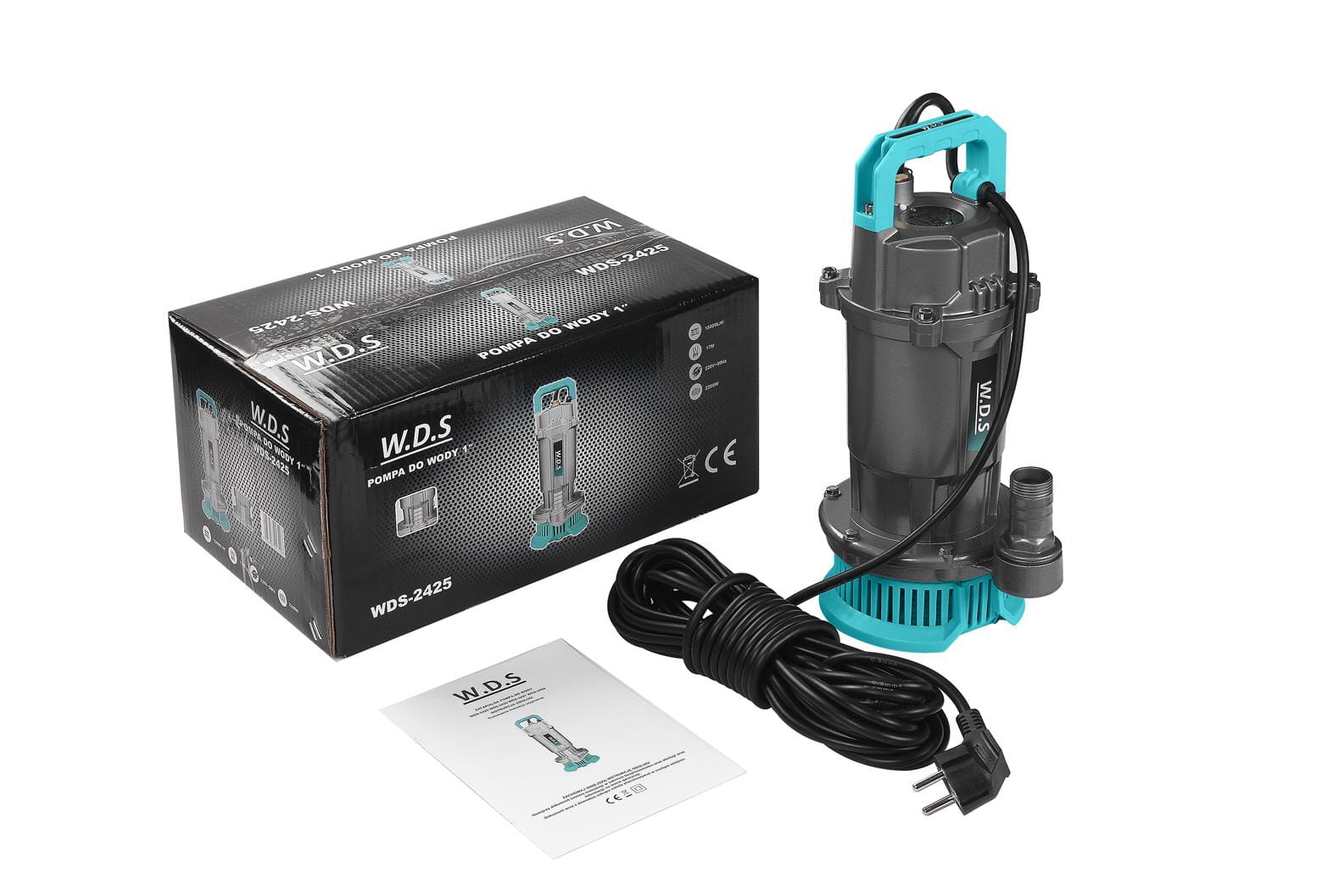 Pompa pentru Apa 2200W 1" 15000l/h, Kraft&Dele WDS2425