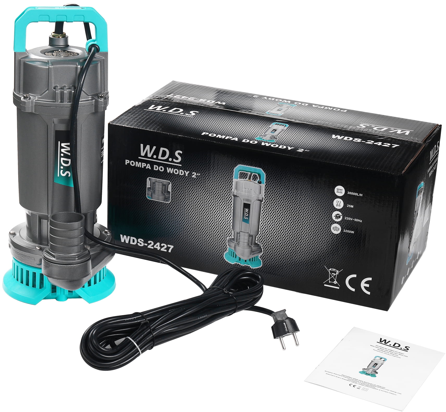 Pompa de Apa 2" 3200W, Kraft&Dele WDS2427