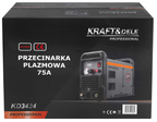 Aparat de Taiat cu Plasma Frecventa Inalta 230V, 75A MAX 25mm, Kraft&Dele KD3424