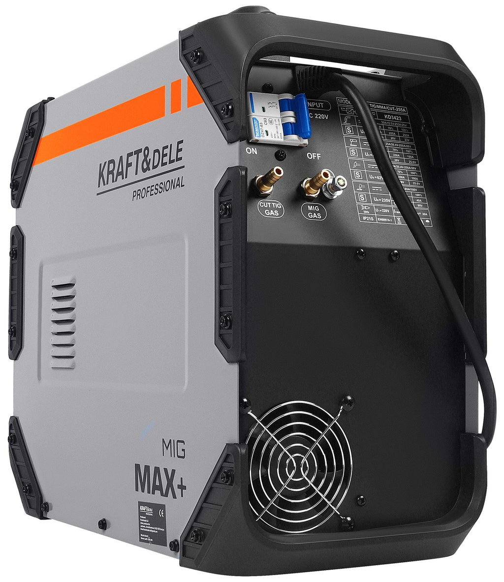 Aparat de Sudura 5 in 1 , Mig-mag, Mma, Tig-hf, Pasma, Kraft&Dele KD3423
