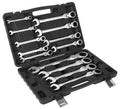 Set Chei Combinate cu Clichet 13 Bucati 8-32 mm, Kraft&Dele KD11305