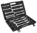 Set Chei Combinate cu Clichet 13 Bucati 8-32 mm, Kraft&Dele KD11305