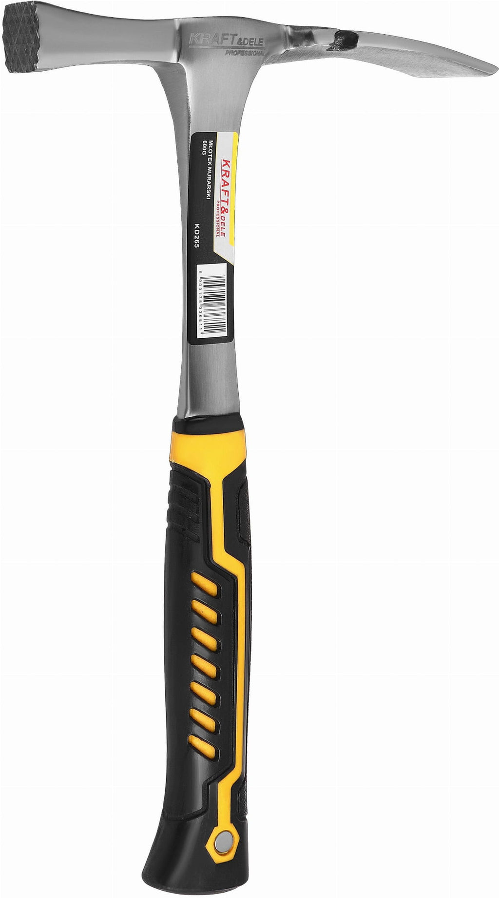 Ciocan Zidarie 600g 33cm Maner Antiderapant, Kraft&Dele KD265