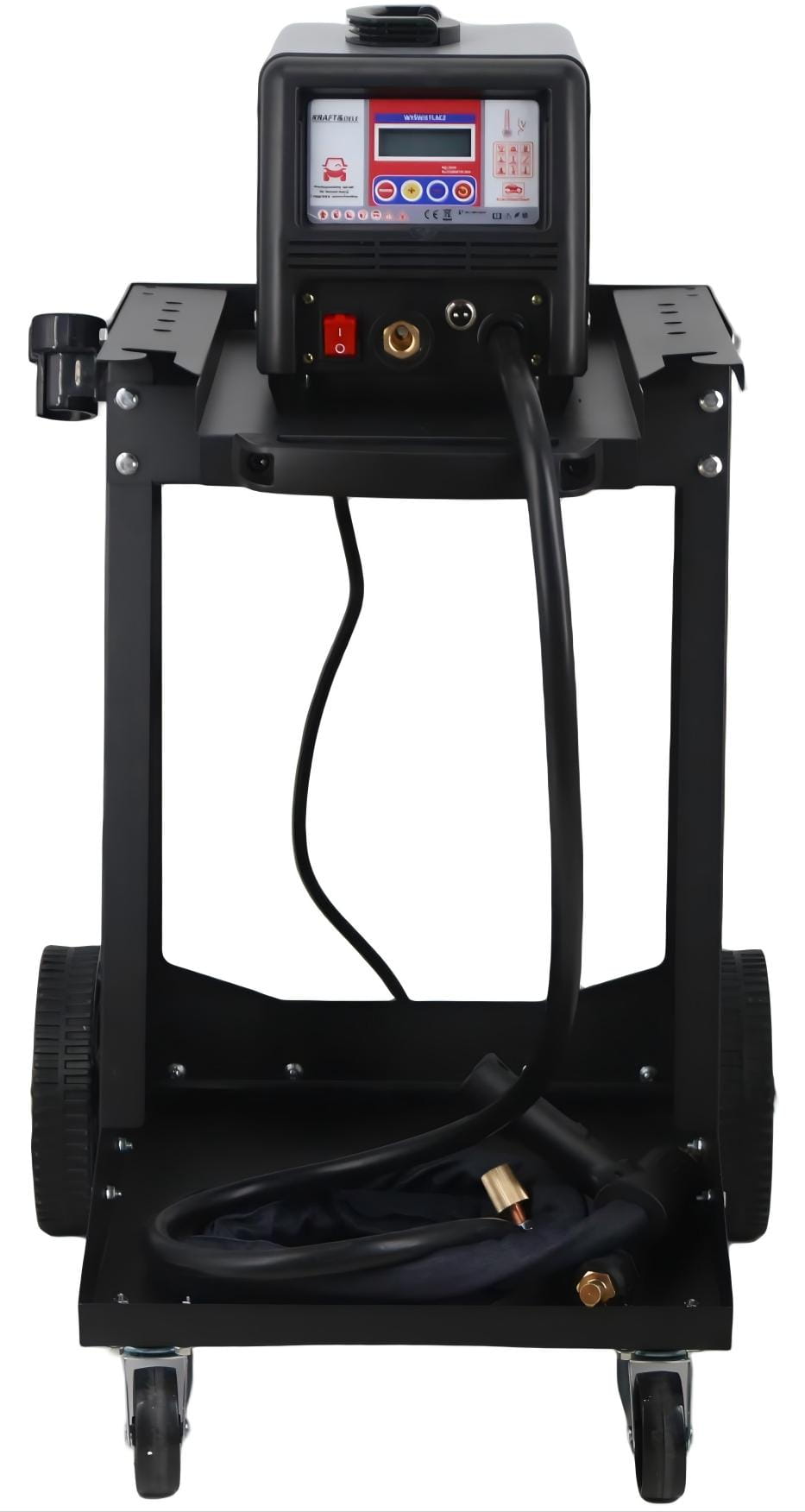 Aparat de Sudura Punct pentru Reparatii Indoituri Tabla Spotter + Carucior + Accesorii, Kraft&Dele KD5992_2K