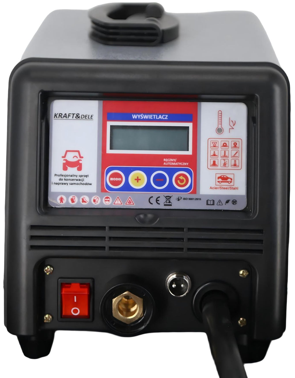 Aparat de Sudura Punct pentru Reparatii Indoituri Tabla Spotter + Carucior + Accesorii, Kraft&Dele KD5992_2K