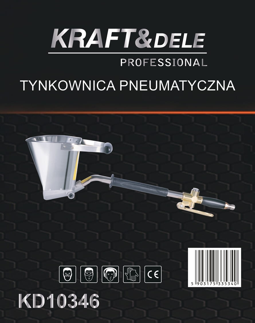 Masina de Tencuit Pneumatica, Kraft&Dele KD10346