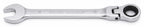 Chei Combinate Fixe-inelare cu Clichet Articulate 12 Bucati, Kraft&Dele KD10947