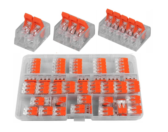 Conectori Rapizi 55 Bucati , Kraft&Dele KD11292