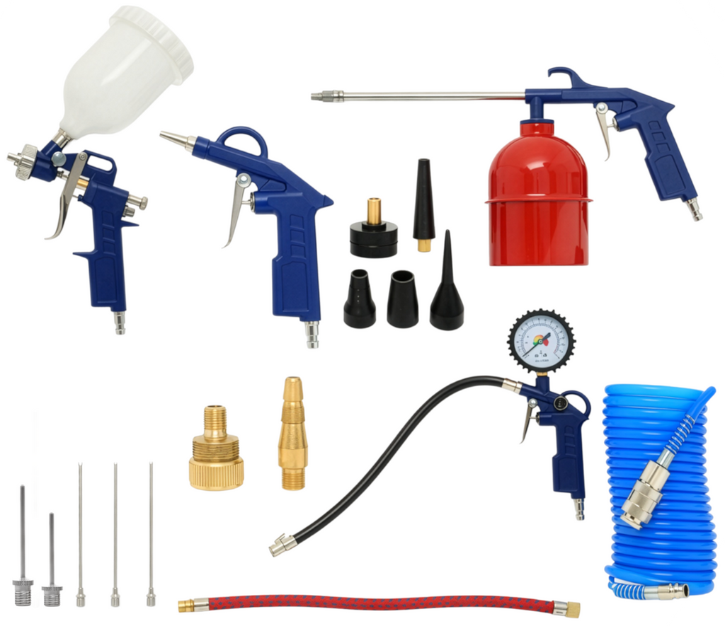 Set Pneumatic 18 Elemente, Kraft&Dele KD2100